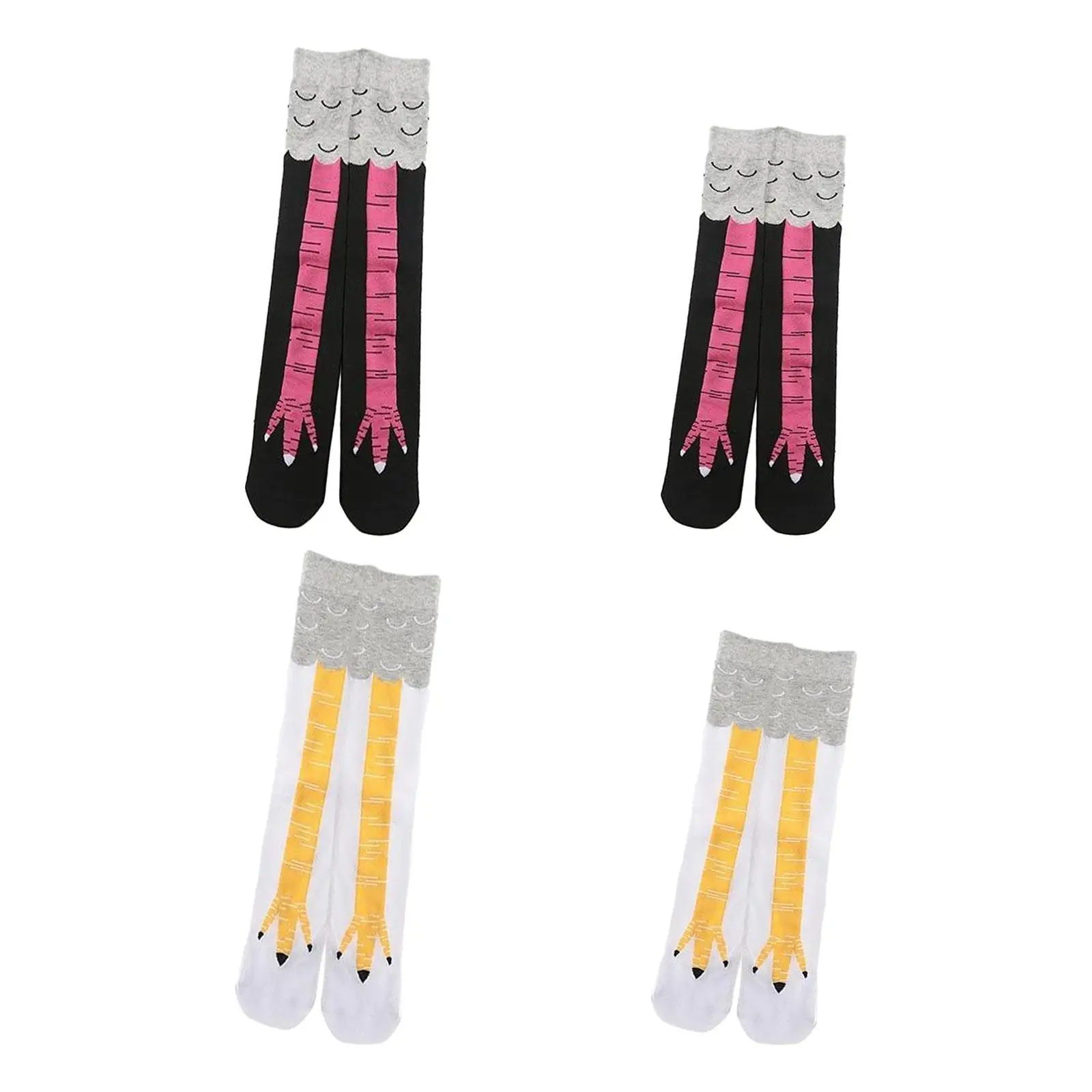 

Chicken Feet Socks Costume Accessory Comfortable Adults Christmas Gifts Novelty Socks for Carnival Halloween Performance