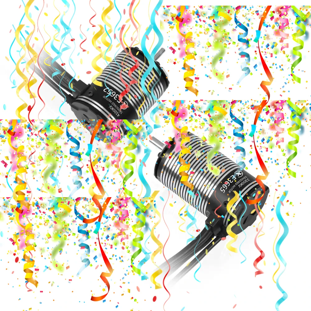 

Бесщеточный двигатель XC Motor 3652/3655, полностью водонепроницаемый, для радиоуправляемых машин 1:10