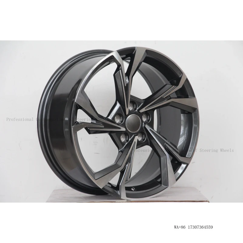 Rims18 19 Inch Machined Face Multi Spoke 5x112 PCD CB57.1-66.6 Alloy Wheel Rims