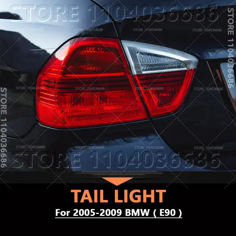 8 best sales bmw e90 rear lights - №4