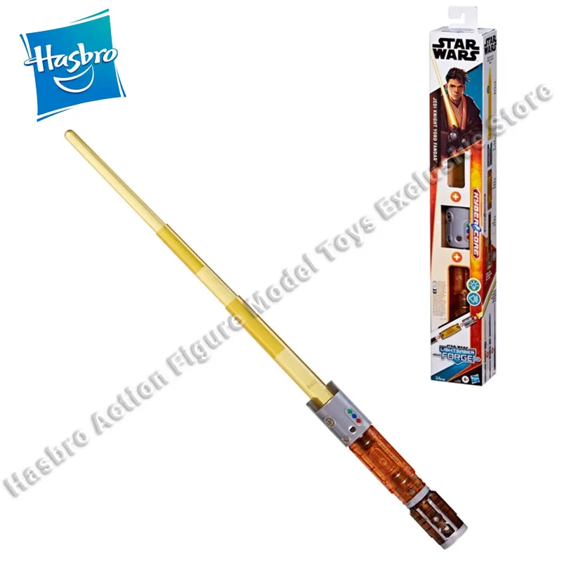 In Stock Hasbro Star Wars Jedi Knight Yord Fandar Lightsaber Action Figures Model Toys Mobile Robot Model Collectible