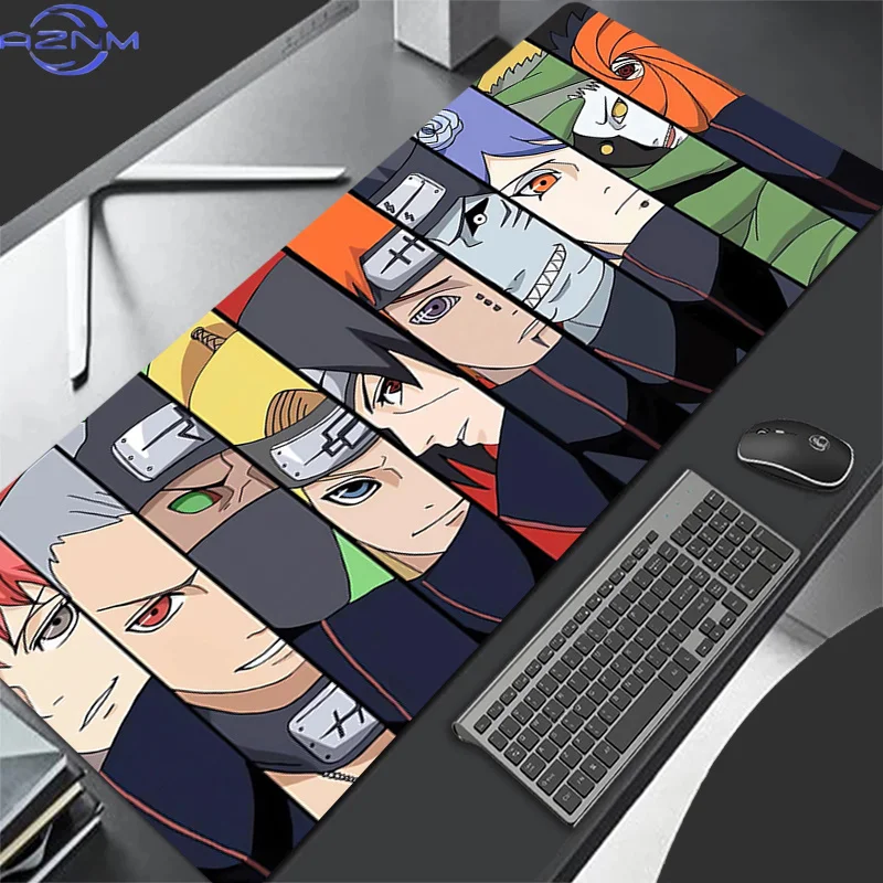 Mouse Pad Naruto Larger Speed Mini Pc Computer Keyboard Desk Mat Laptop Gaming Accessories Natural Rubber Mousepad For Best Gift