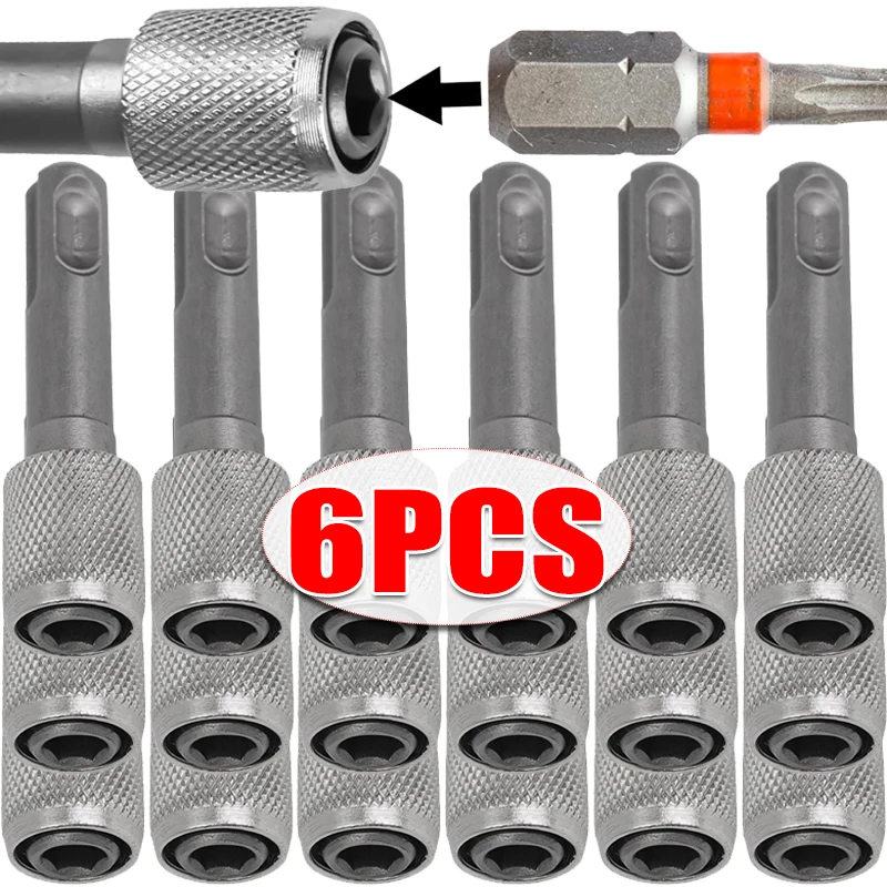 SDS-Plus المقبس سائق الحفر حامل التغيير السريع عرافة تمديد قضيب محولات محول المطرقة مفك بت شنيور يعمل بالبطارية أداة #1