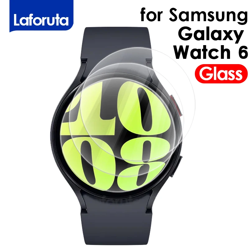 9H Tempered Glass for Samsung Galaxy Watch 6 40mm 44mm Classic 43mm 47mm Watch 3 41mm 45mm HD Protective Glass Screen Protectors