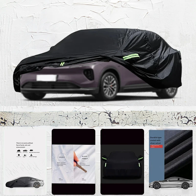 

For-Nio-EC6-Anti-UV-Sun-Shade-Rain-Snow-Resistant-Black-Cover-Dustproof-Car-umbrella-Full