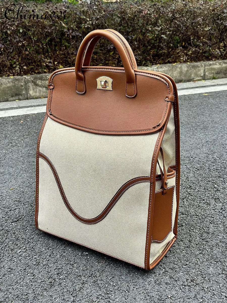 

2026 Spring and Autumn New Japanese Style Fashion Unisex Backpack High-End Casual Commuting Laptop Bag Student Travel Bag