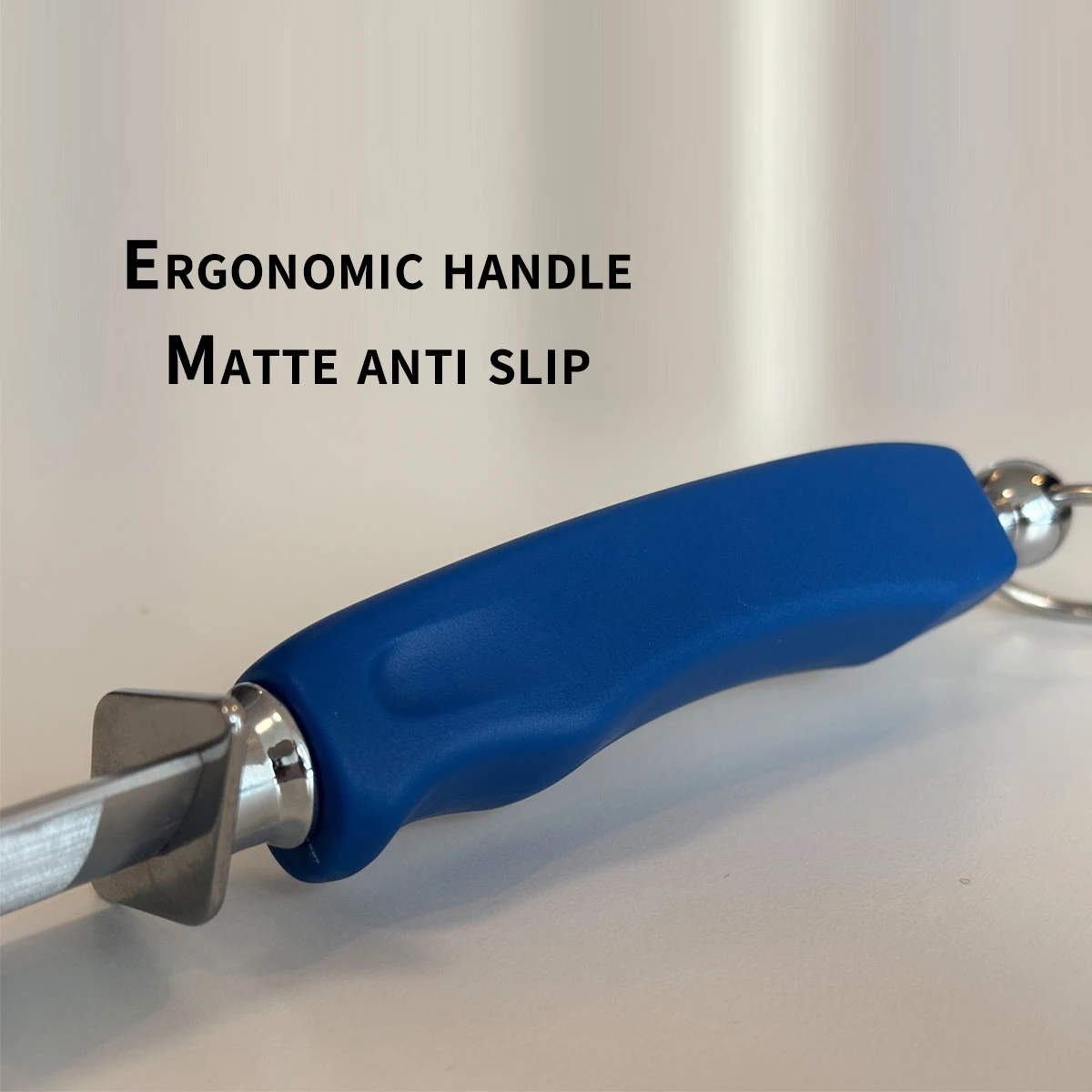 

Professional Butcher's Sharpening Steel - Fine-Grit Honing Rod for Chef Knives & Meat Cleavers | Express Blade Restorer