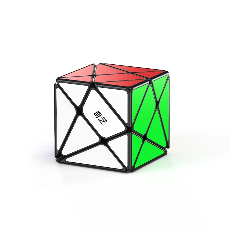 [Picube] QiYi طاحونة مكعب فيشر محور بدون ملصقات سوداء محدثة Cubo Magico لعبة تعليمية هدية فكرة لغز Speedcube التعبئة