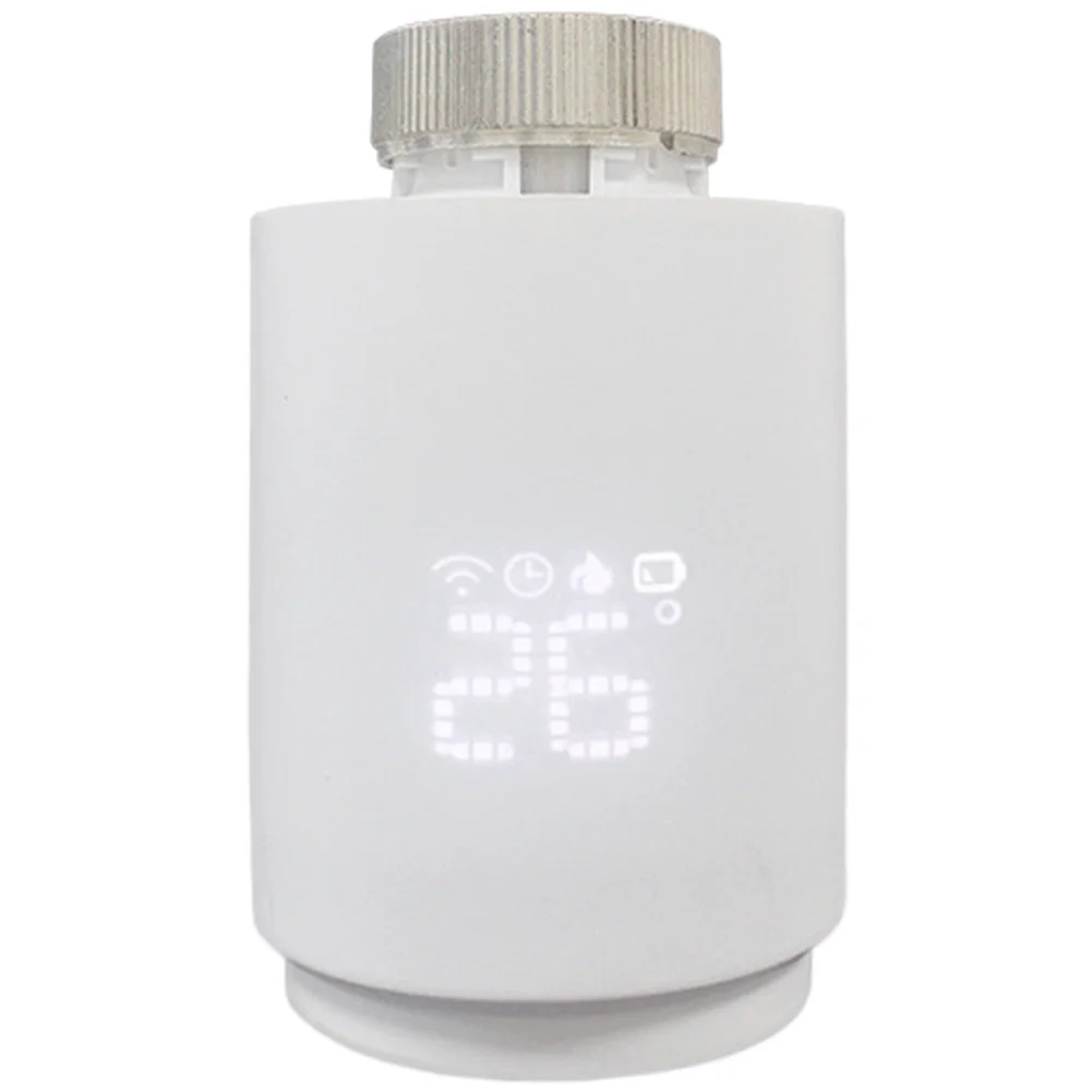Connected Smart Radiator Valve Offering Remote via App and for Voice Commands Through Compatible Assistant Platforms