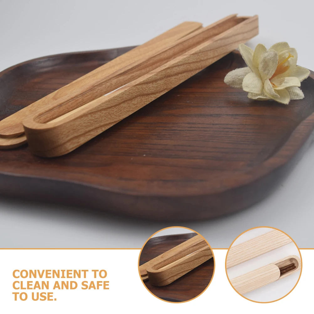 

1Set Wooden Chopsticks Travel Set Reusable Portable with Case for Camping Bbq Family Picnic Reusable Wooden Chopsticks