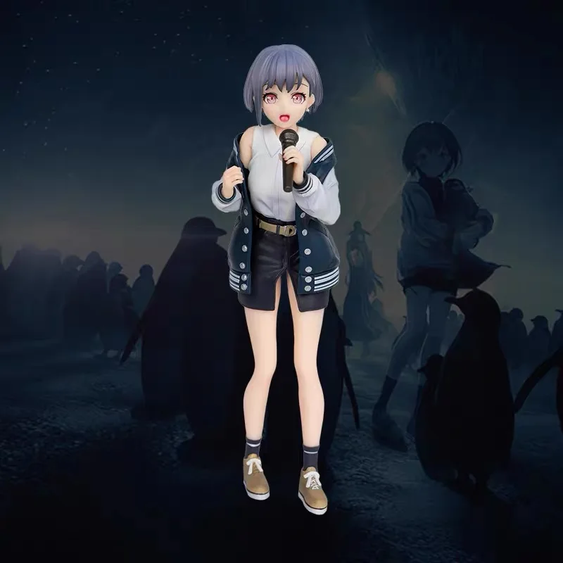 

22cm animation peripheral anime beautiful girl lead singer child elder sister Gao Songdeng desktop box accessories hand made mo