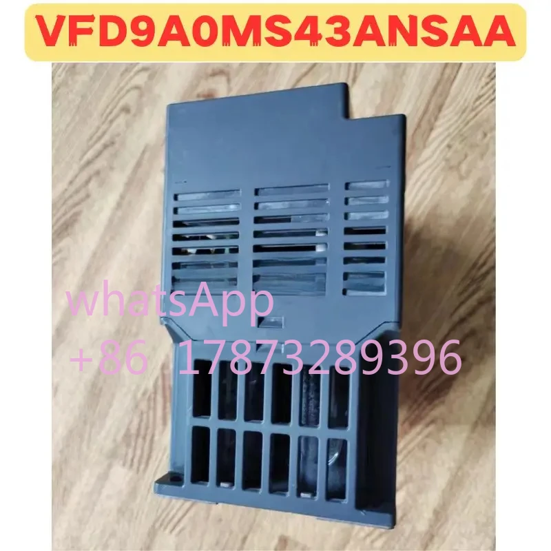 Used Frequency Converter VFD9A0MS43ANSAA Normal Function Tested OK