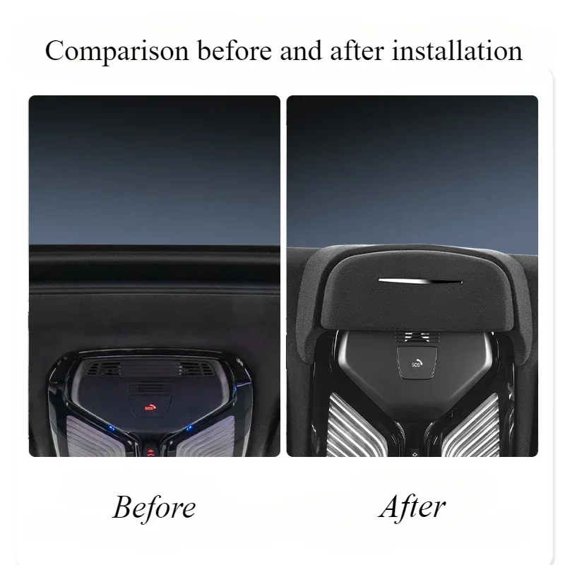 

Для BMW 6GT/X6/X7 автомобильный чехол для очков, солнцезащитные очки на крыше, защитный зажим для хранения от царапин, аксессуары для модификации салона автомобиля