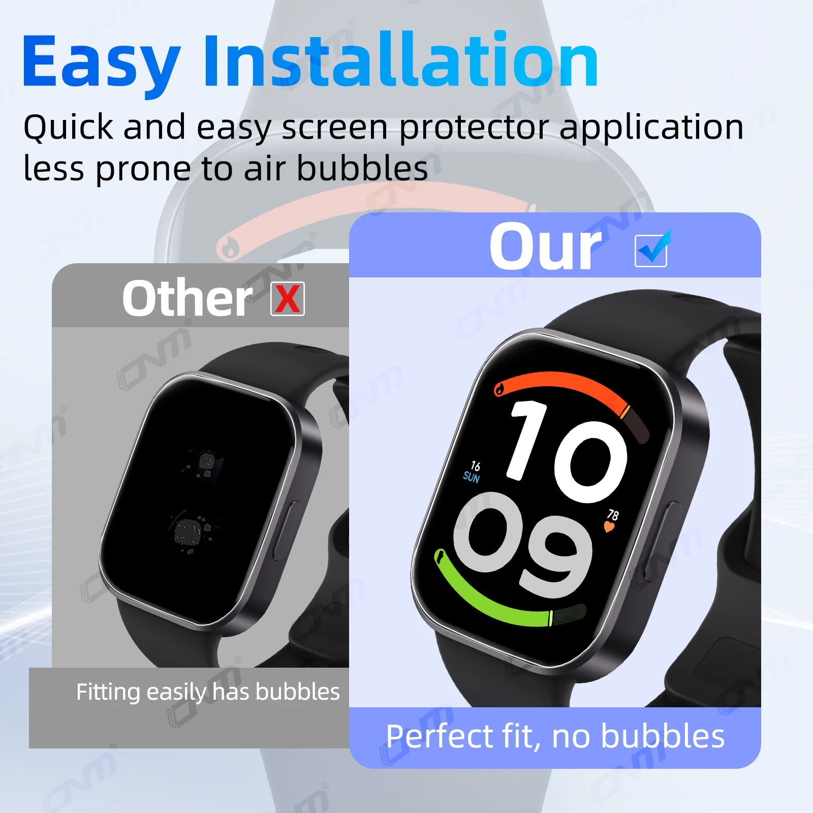 Hydrogel-Folie für Xiaomi Redmi Watch 6 Active/Lite Displayschutzfolie HD Vollabdeckung Weiche Schutzfolie Zubehör – Detail 5