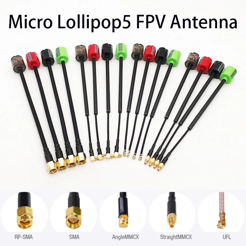 15CMLong5.8GMicroLollipop5FPVAntenna2.8DBiRHCP/LHCPSMARPSMAUFLMMCXForRCRacingDroneTransmitterReceiverPart-AliExpress44