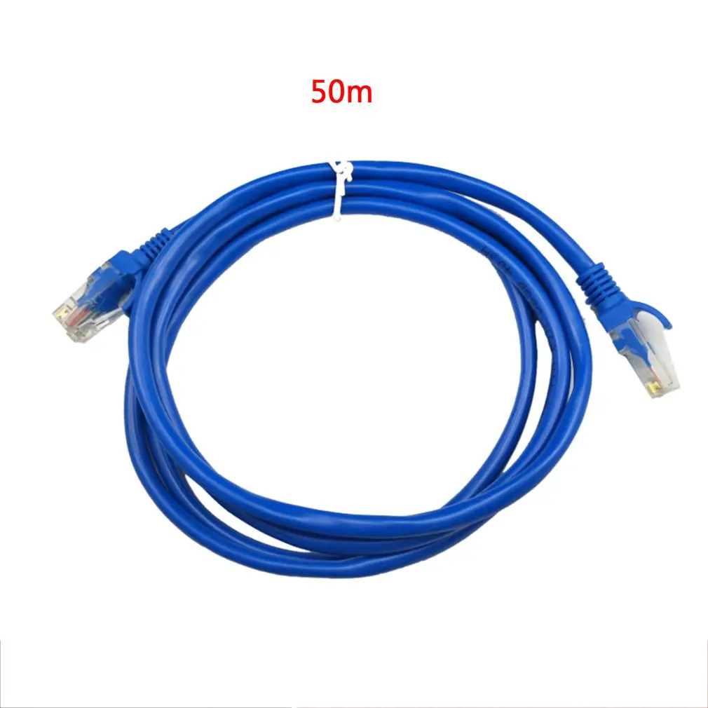 5/10/15/20/25/30/50 CAT5 100M RJ45 Ethernet Cables Connector Ethernet Internet Network Cable Cord Wire Line Blue Rj45 Lan CAT5