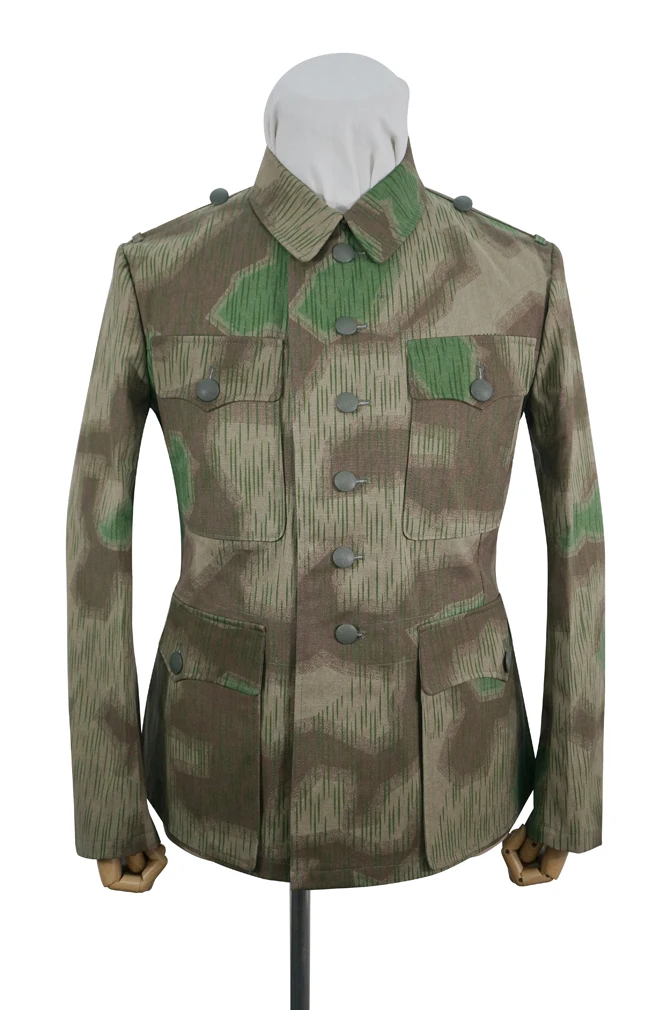 GUCA-045 Wwii Duits Heer Splinter C 43 Camo M42 Veld Tuniek