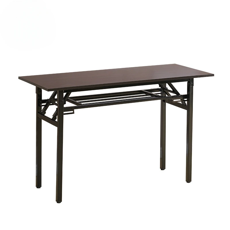 Folding Desk  Multifunctional Rectangle Foldable Dining Table Foldable Small Computer Table Fashion Folding Dining Table