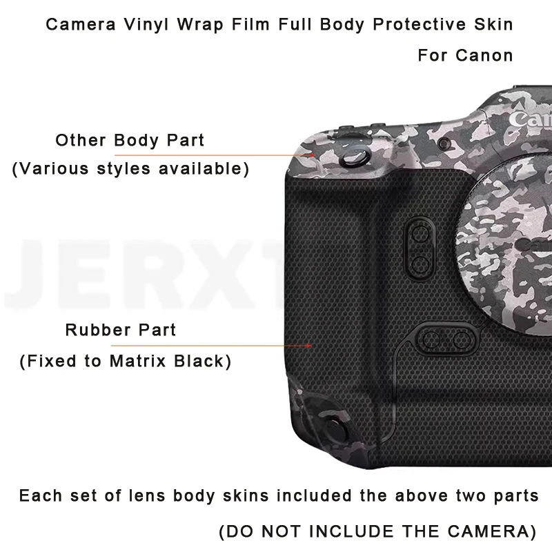 Skin R3 Camera 3M Vinyl Wrap Film Body Protective Sticker Decorative Decal EOS Accessories Protector Coat for Canon EOSR3 EOS-R3