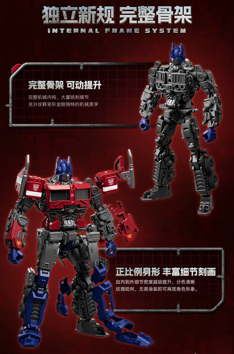 Blokees Transformers Optimus Prime Bumblebee Collectible Model Action Figure Movie Character Assemble Action Figure Gifts Toys - view 5