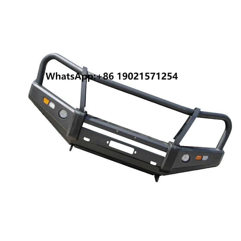 

4X4 Accessories for Ranger Navara Black Steel Front and Rear Bull Bumpers with Sports Design Style Off-Road for Rav4