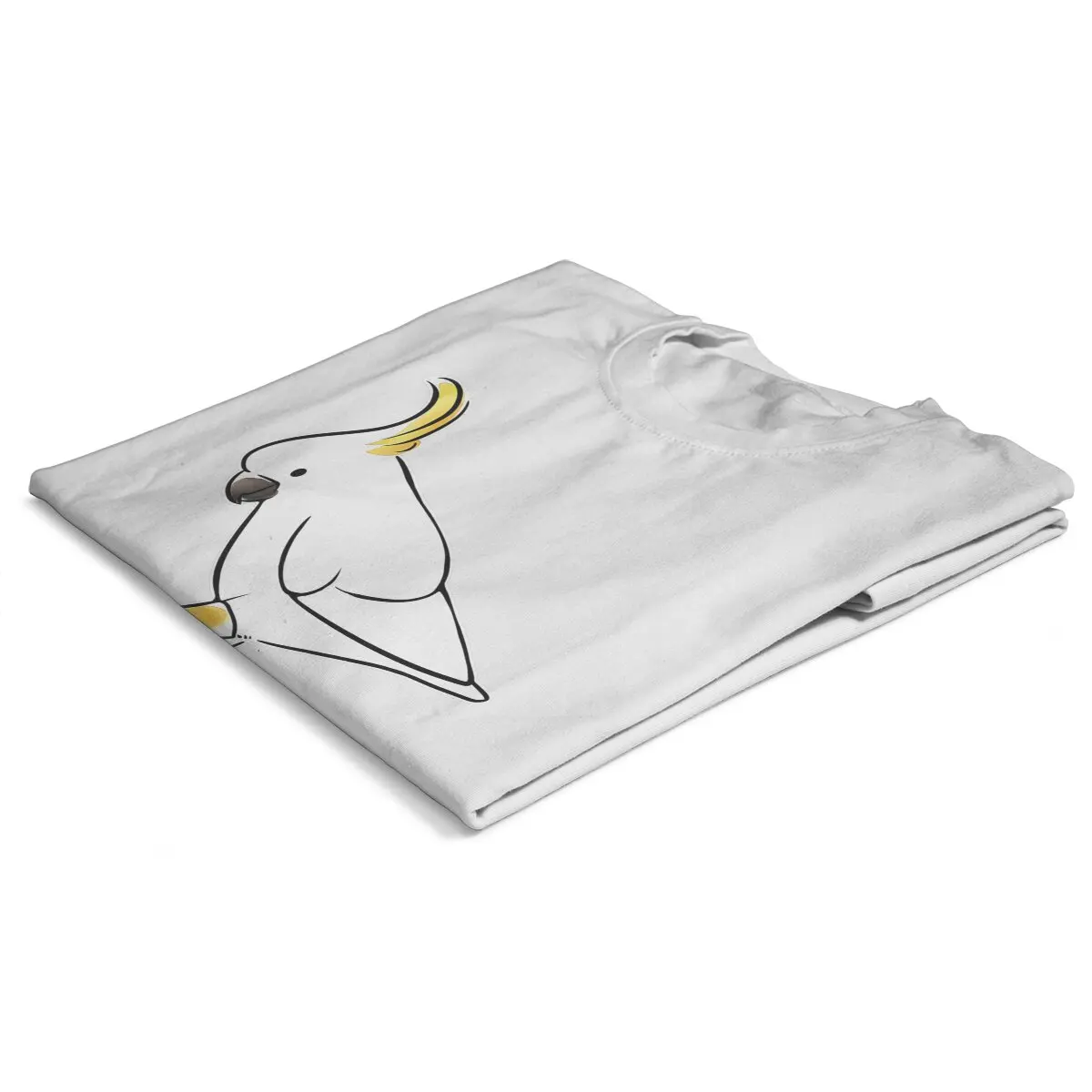 Parrot Birds Pet Women T Shirt Cockatoo Rain Shoes Female Tops Polyester Harajuku Funny Y2k Tees Ladies Tshirt