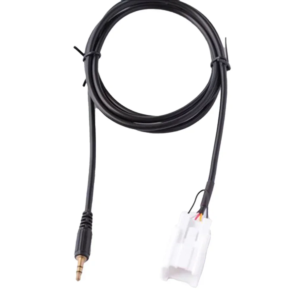 6 Pin Aux Cable Auxiliary Adapter Cable For Audio Enhancement Wear-resistant Anti-corrosion Easy To Use Light Weight