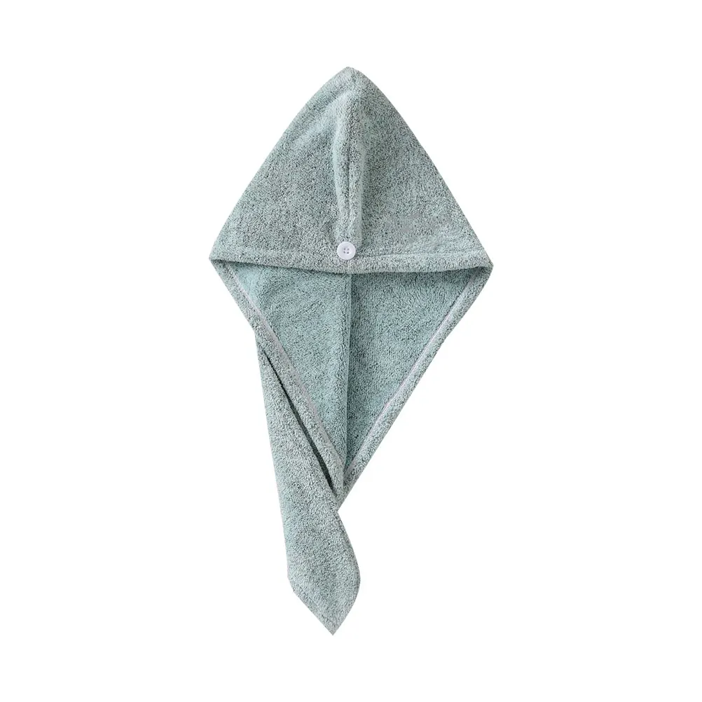 

Bamboo Charcoal Fiber Hair Drying Cap Quick Dry Thick Super Absorbent Towel Wrap For Men Women Lightweight Portable Travel Home