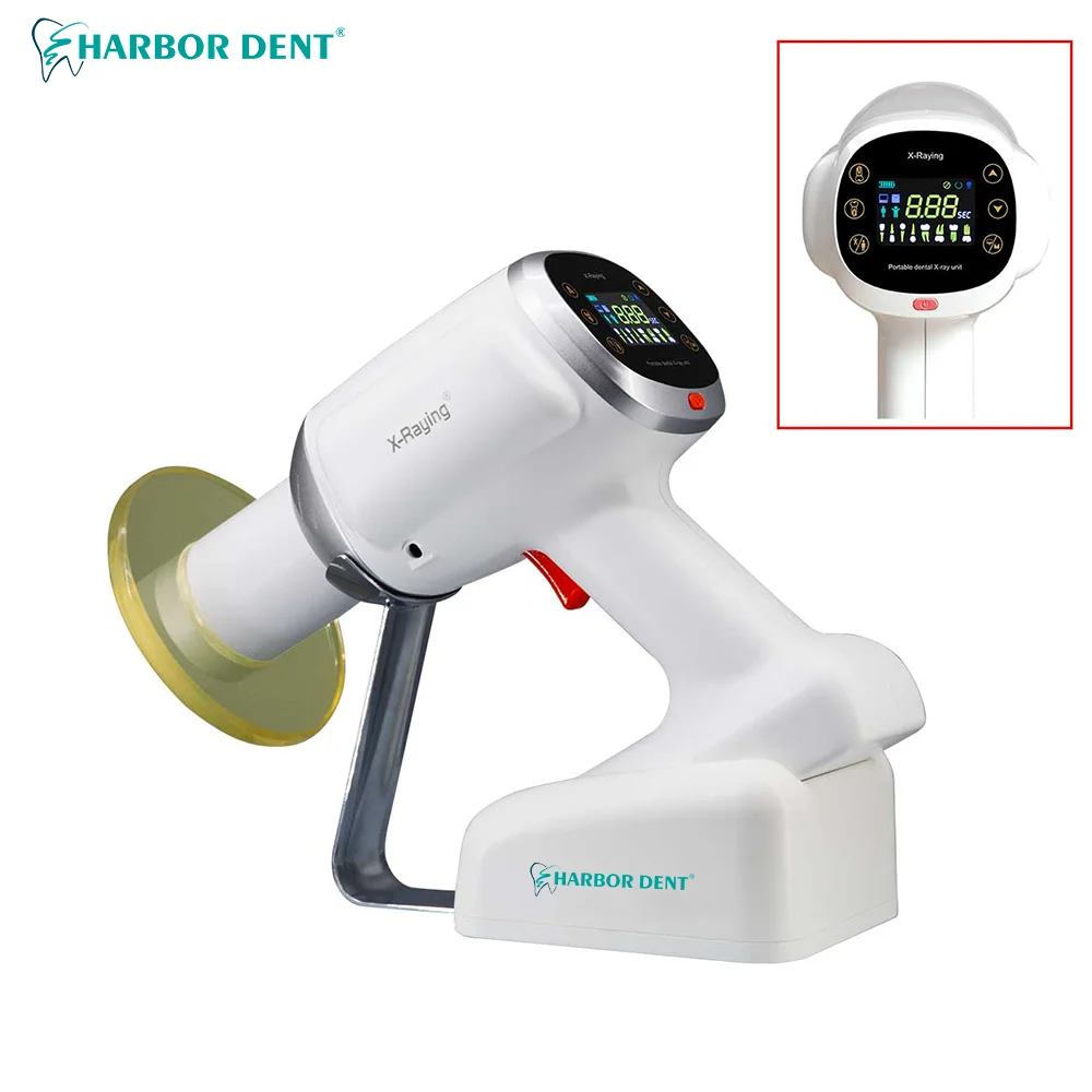 HARBOR Dental Portable X Ray Unit High Frequency Portable Dental X-Ray Machine Dentist Imaging System Lab Equipment