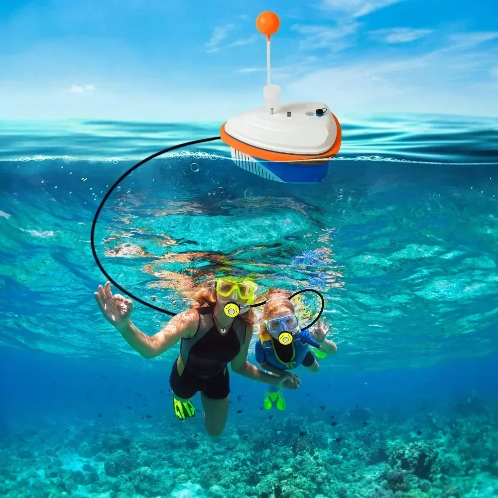 PorScuba Diving Device for Dual Users 7-10 Hours Endurance 15 Meters Depth Underwater Diving Equipment