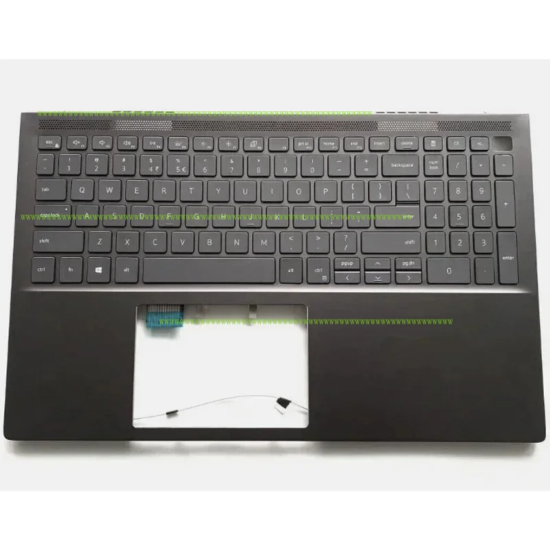 

F WANew Original For Dell Vostro 7500 V7500 Laptop Palmrest Case Keyboard US English Version Upper Cover