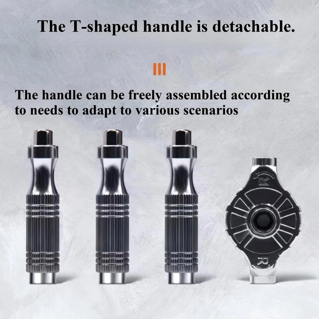 66-in-1 ratchet multi-function special-shaped screwdriver high hardness disassembly and assembly home appliance repair set