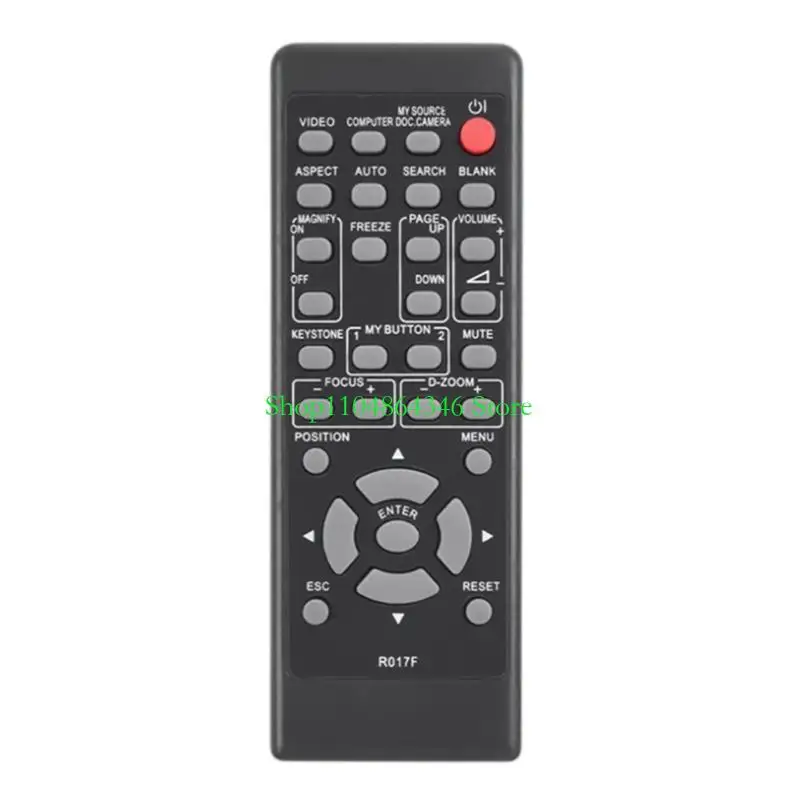 

5asd Travel Friendly Remote Control Projector Remote Substitute for R007A R016F R016A