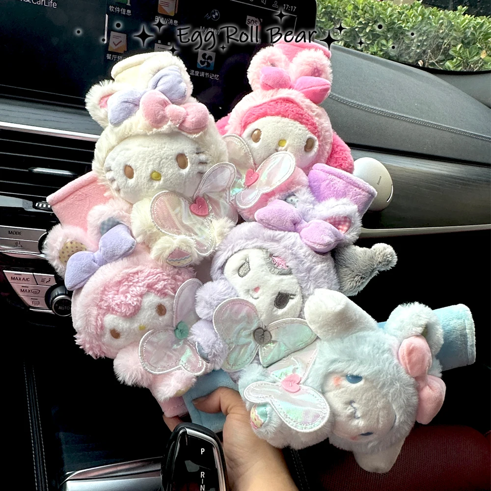 

Cartoon Cute Fairy Car Safety Belt Cover Adjustable Seat Belt Cover Shoulder Strap Covers Car Shoulder Protector Pad Auto