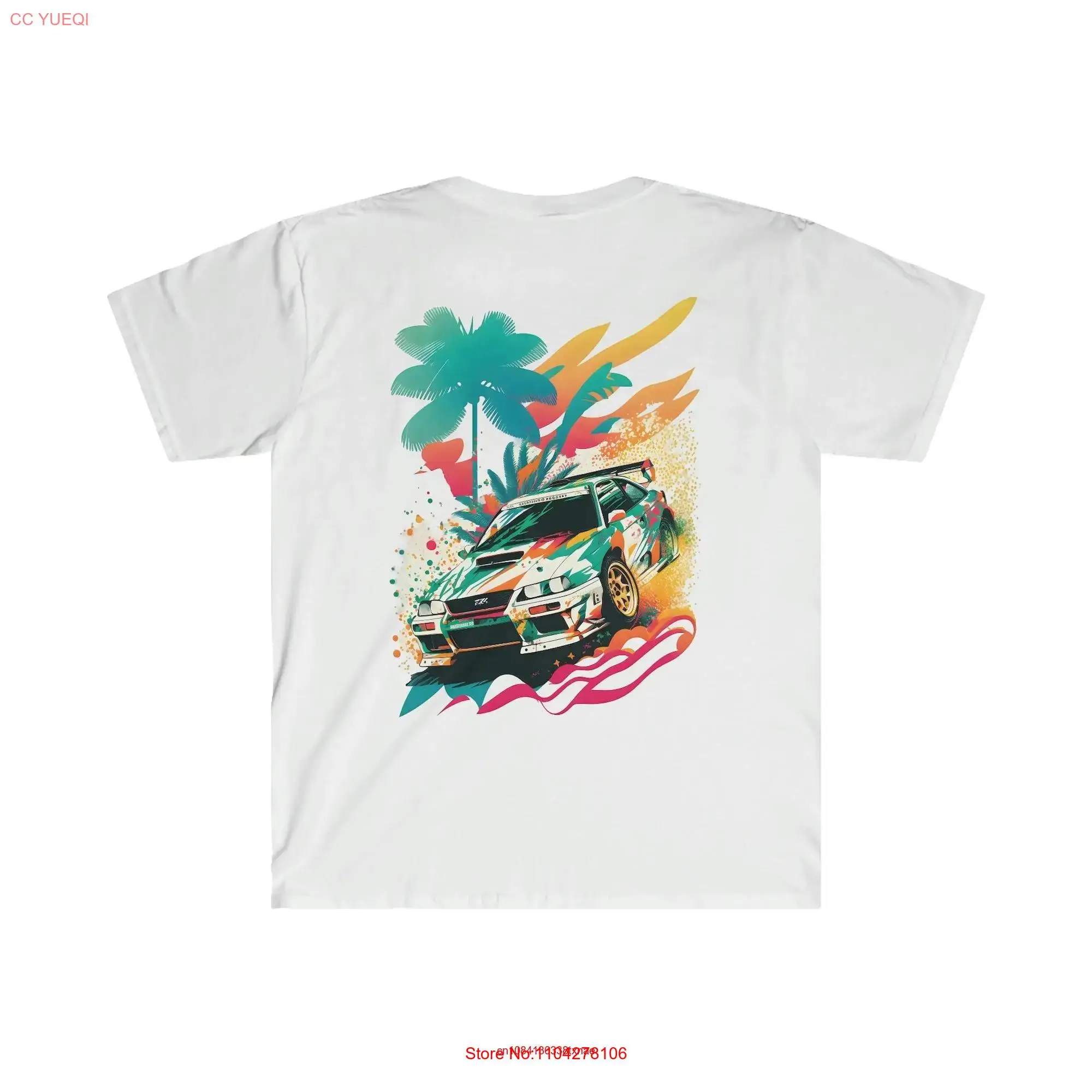 Retro Rally Racing Drift Tuna No Crust Import Tuner JDM Tokyo 1990s T Shirt SoCal Car long or short sleeves