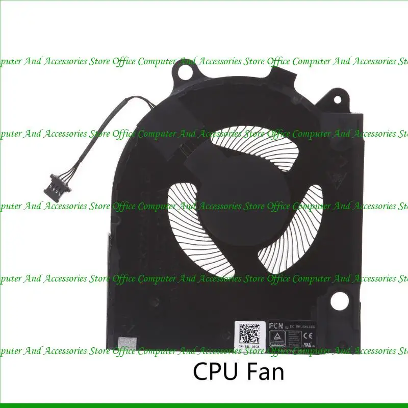 

U55C Replacement Laptop CPU GPU Cooling Fan Radiator For Dell RTX3050 RTX3060 G15 5510 5511 5515 2021 Laptop Radiator Fan