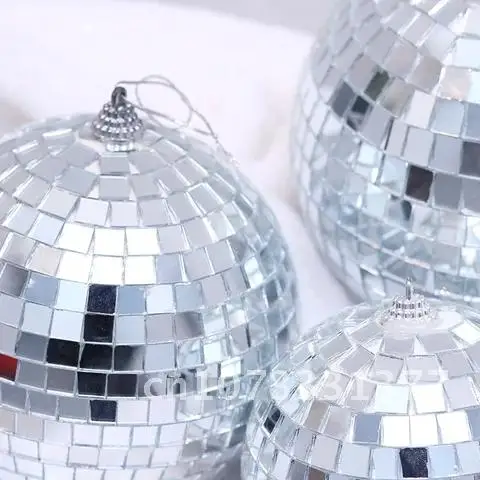 

3cm 5cm Mini Disco Mirror Ball Christmas Tree Decoration Xmas Party Favor And Gift Christmas Ball Ornaments