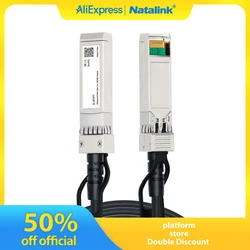 Natalink 10G SFP+ Twinax DAC Cable Passive Direct Attach Copper 0.5-7M Compatible with Cisco, TP-link , MikroTik ,HP Etc Switch