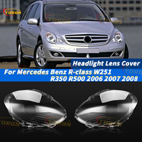For Mercedes Benz R-Class W251 R350 R500 2006 2007 2008 Car Headlight Cover dust cover for headlights car accessories automobil