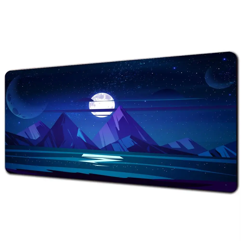 Художественный эстетический пейзаж MTG Playmat Magic Card Battle Mat 35X60CM Настольный коврик tapete Magic mtg Нескользящий прочный сшитый край