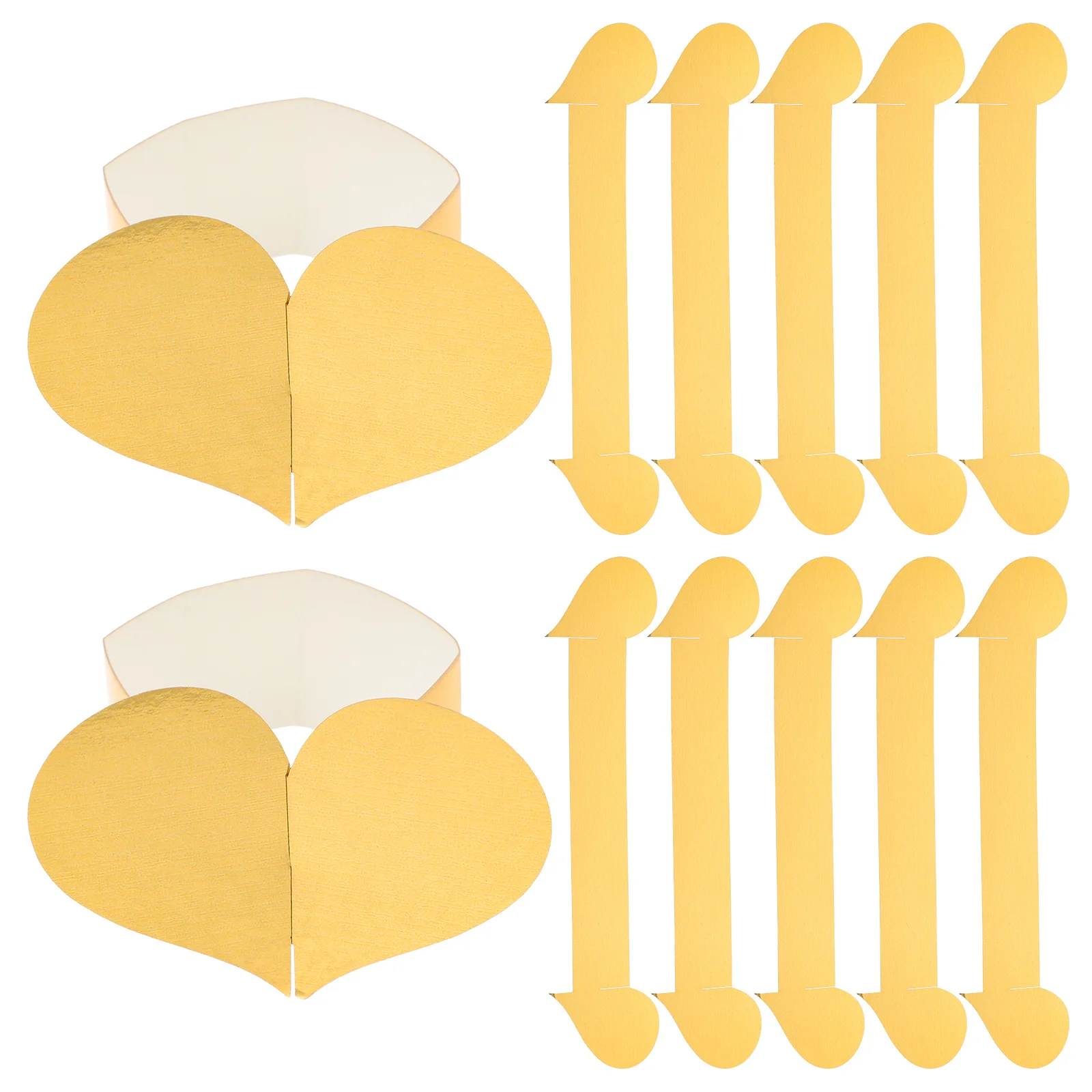 

25Pcs Red Napkin Rings Set Grass Napkin Holders Heart Shape Reflective Wedding Party Dining Table Decor