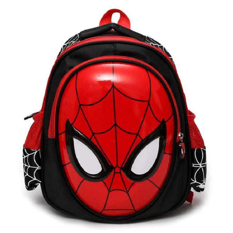 Mochila De Los Vengadores de Marvel para niños, tendencia de anime, Spider-Man, mochila para niños con conchas de huevo