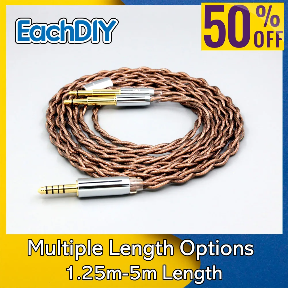 

99% 24k Gold 7n Pure Silver Graphene Shield Earphone Cable For Meze 99 Classics NEO NOIR Headset Headphone LN008531