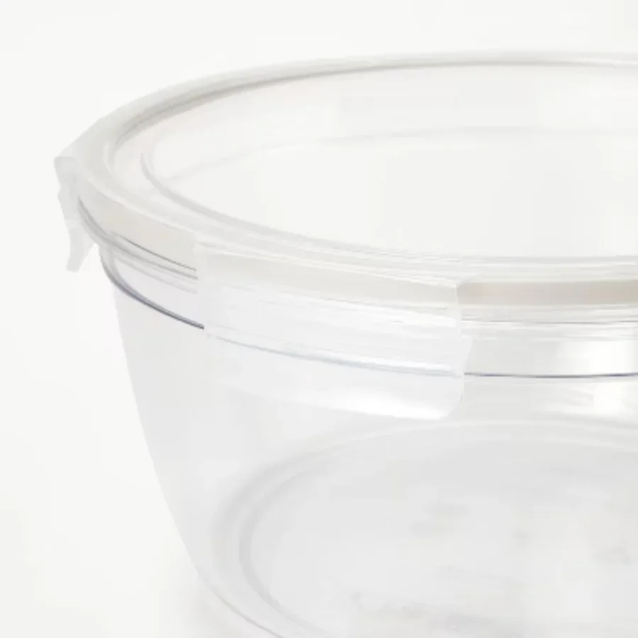 Conteneurs hermétiques de conservation des aliments (paquet de 2.8,5 et 14 tasses). Boîtes en plastique rondes et empilables sans BPA pour restes, préparation de repas