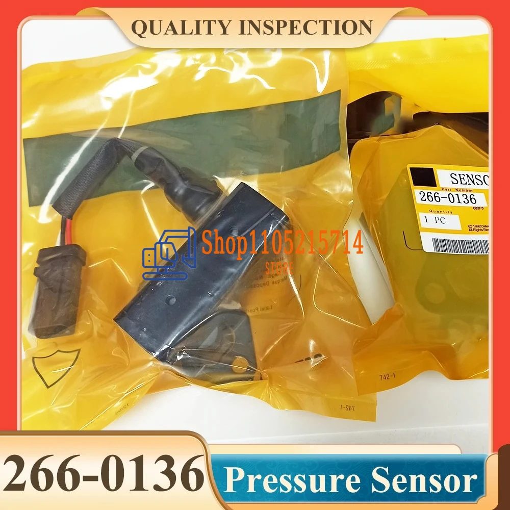 266-0136 Excavator Parts 2660136 266-0136-02 High Quality Pressure Sensor Switch for 312D 313D 320D 323D 324D