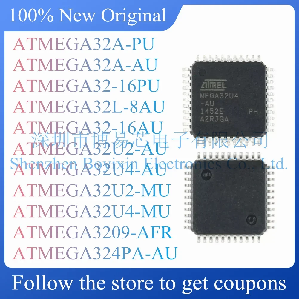 

ATMEGA32A-AU ATMEGA324PA-AU ATMEGA324PA-AU ATMEGA32U4-MU ATMEGA32U4-AU 3209-AFR 32U4-AU 324PA-PU 32U2-MU 32L-8AU 32U2-AU 32-16AU