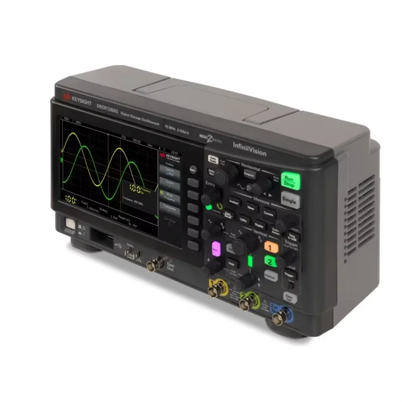 Agilent DSOX1204G KEYSIGHT راسم الذبذبات 50 ميجا هرتز 2 قنوات تناظرية راسم الذبذبات الأساسي الرقمي