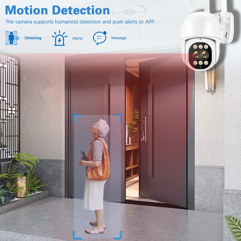 10X Zoom16CH 5MP Wireless NVR CCTV System 8MP Color Night Vision Video Surveillance Set WiFi Nvr Kit Cctv Outdoor Audio Cameras