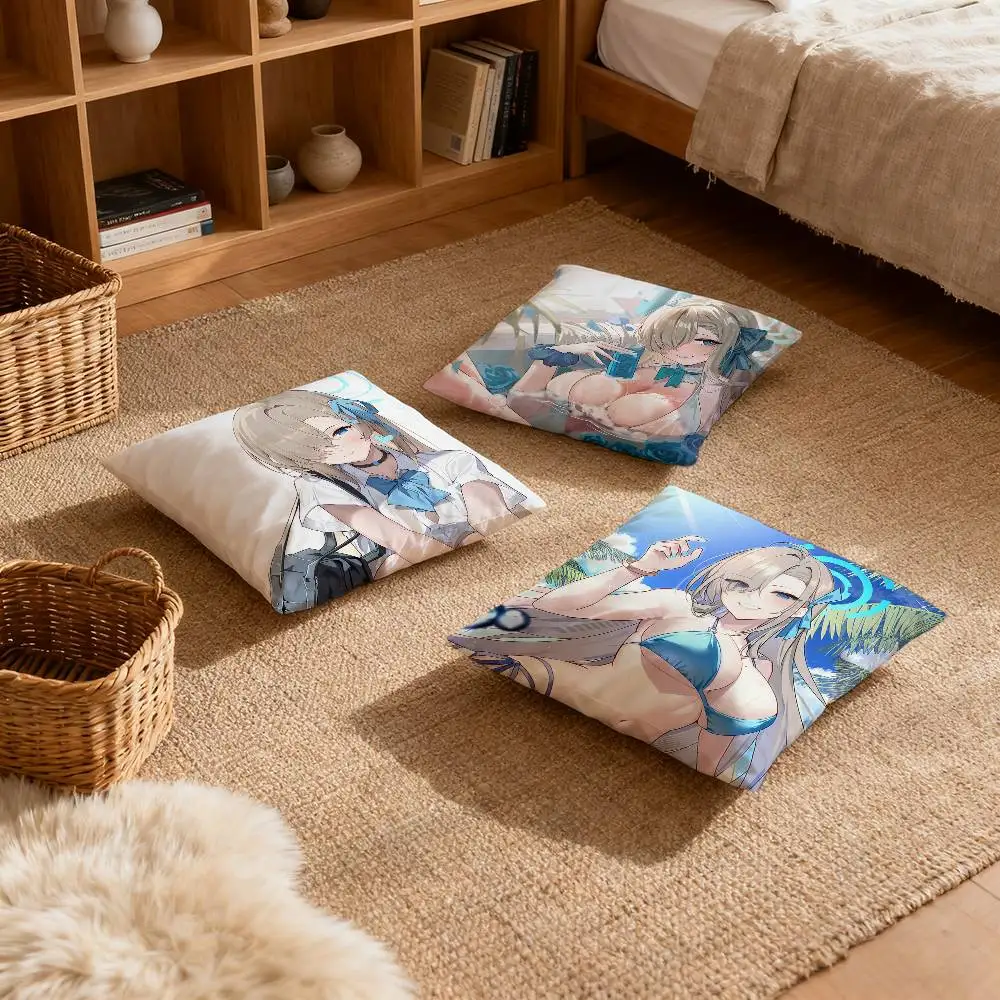 

I-Ichinose Asuna Blue A-Archive Pillow Case Multi sized car cushions, luxurious home sofas, decorative pillowcases