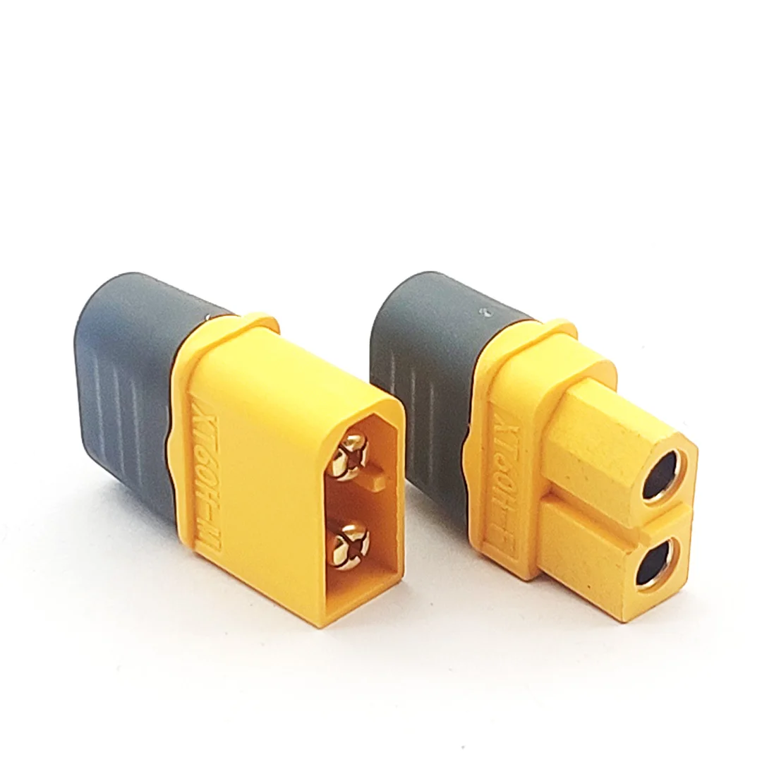 5 pces xt60 + plug xt60h aero modo uav interface t plug interface conector da bateria conector xt60h